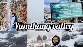 Lachung to Yumthang valley, North Sikkim in | winter | December