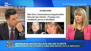 Avvocata accoltellata dal cliente - I fatti vostri 05/06/2023