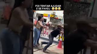 Tentou ajudar e se deu mal 😂😂#viralvideo #comedia #funny #confusao #viralshort