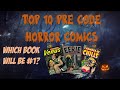 Top 10 Pre Code Horror Comics...in my opinion!