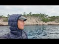 【マルセイユ観光】絶景海岸のカランク国立公園観光ボートツアーをした気になる動画　beautiful calanques national park in marseille france