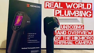 UNBOXING & REVIEW of the "HIKMICRO E1L" Thermal Imaging handheld camera. PLUMBING TOOLS