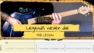 Legends Never Die | Guitar cover with TAB