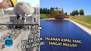 Ternyata Begini Cara Orang Luar Membuat Jalanan Dengan Waktu Singkat!