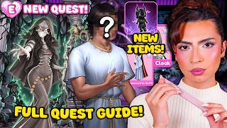 🎃 FULL HALLOWEEN QUEST TUTORIAL in DRESS TO IMPRESS!! (QUEST TUTORIAL, NEW ITEMS, & MORE!)