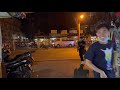 walking tanauan city batangas philippines at night 4k