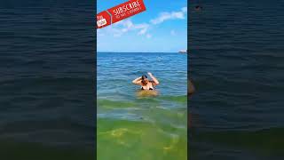 4K Beach Walk Tours - Lets Take Shower