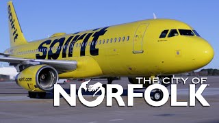 Spirit Airlines now flying out of Norfolk International Airport!