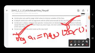 Lecture no 16- Constructor | Java Programming