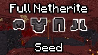 Full Netherite SSG Seed (Former World Record) [1:17:226]