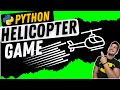 How to Make the classic HELICOPTER Game in Python! Complete PyGame Tutorial!