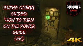 ALPHA OMEGA Guides: 'How to Turn on the Power' (4K)