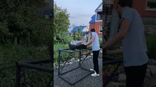 Мангал из газового баллона своими руками / B-B-Q handmade