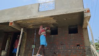 Portico! Technology of Ceiling Plastering_Front Roof Slab Ceiling Properly Plastering|Speed plaster