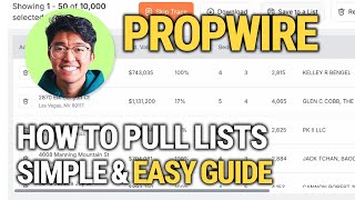 How to Pull Lists from Propwire: Step-by-Step Guide