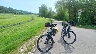 Radtour 2024 über den Kocher-Radweg ins Tal der Blinden Rot und zurück