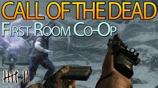 Call of the Dead: First Room Co-Op Challenge! | Black Ops 1 Zombies