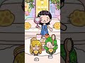 golden hair and dollar hair part 1 toca boca tocaboca shorts