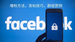 Facebook 引流：粉丝页运营小技巧 | 如何有效增粉，正确发帖，管理社群