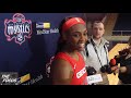 2019 mystics media day kiara leslie