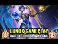 Practice Hero sa Rank Game Tapos Naka-MANIAC Ako!  (Lunox Zodiac Skin) | Lunox Gameplay