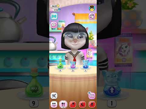 mi Ángela que habla #funny #mobileapp #shortsvideo #mytalkingangela #recently #reel #viralvideo