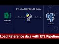 How to load reference data to database with Python ETL Pipeline | Excel to Postgres