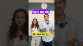 ÖZDEBİR 2024 EKİM YKS-1 ZOR SORU MU SİZCE 🙋‍♂️