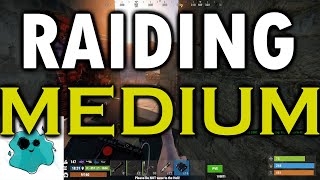 How To Raid A MEDIUM NPC BASE + Convoy Event  [LONG] #pve #rust