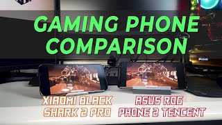 Asus ROG Phone 2 Tencent vs Xiaomi Black Shark 2 Pro