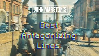 John Marston’s Best Antagonizing Lines Compilation - RDR2