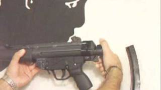 Disassembly HK MP5 Submachine gun Field strip MP5