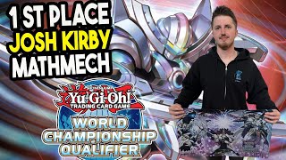 YU-GI-OH! REGIONALS 1ST PLACE MATHMECH DECK PROFILE FT JOSHUA KIRBY | MONCTON PHHY 2023