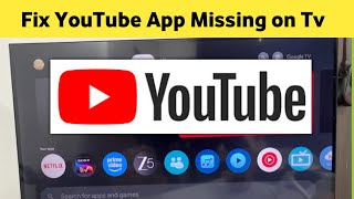 YouTube app missing on Android tv | youtube app not showing in Smart tv