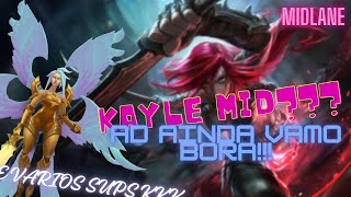 E VAMOS DE KAYLE MID!!!PQ Ñ #leagueoflegends #react #ambessa