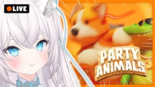 【Party Animals】ふにゃふにゃ！ふわふわ！最強決定戦！百獣の王になることにいたしましょう【#vtuber/ペトル・ペトリコール】