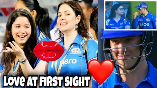 Dewald Brevis Fall in love at First sight with Sara tendulkar || Dewald brevis Loves Sara Tendulkar