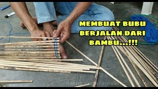 PERANGKAP IKAN UNIK DARI BAMBU,BUBU KHAS MAKASSAR