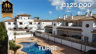 TUR2A126 - 2 bedroom ground floor apartment in Turre with terraces and communal pool - €125,000