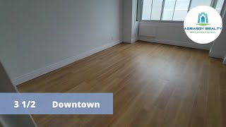 704-3455 1 bedroom apartment for rent in Downtown Montreal / 3.5 a louer au Centre-ville de Montreal