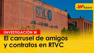 El carrusel de amigos y contratos en RTVC