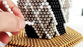 Gherkin Tower out of Magnetic Balls #shorts
