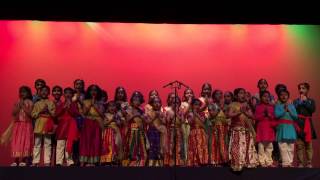 Invocation by kids at KKNC Sankranthi 2015