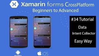 Xamarin Forms Data Entry Intent UI Tutorial 34]