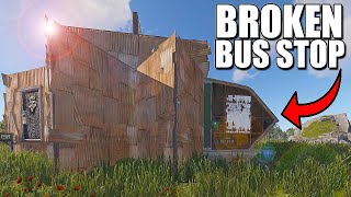 The Last Ever Broken Bus Stop Base in Rust