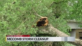 McComb storm cleanup