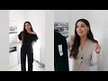 zara haul u0026 try on found some amazing pieces