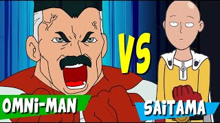 Omni Man VS One Punch Man Saitama [Fan Animation]