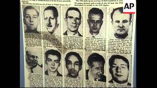 USA: WASHINGTON: FBI "TEN MOST WANTED" LIST