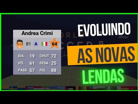 WORLD SOCCER CHAMPS | EVOLUINDO AS NOVAS LENDAS DO SOCCER CHAMPS ...